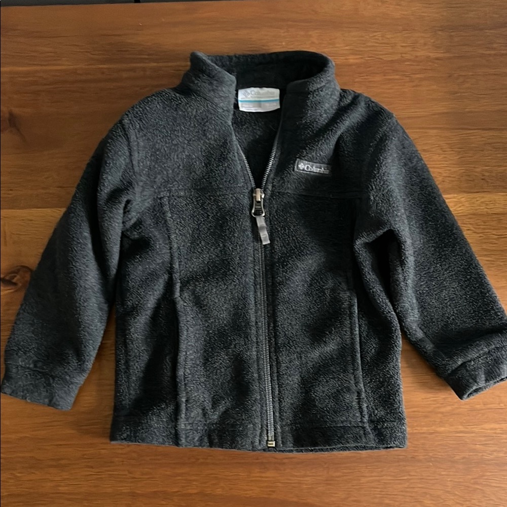 Columbia Charcoal Heather Infant Steens Mountain II Fleece Jacket
